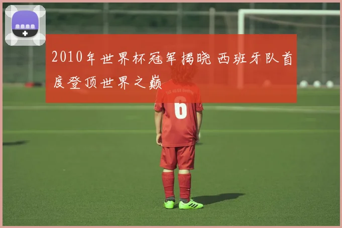 2010年世界杯冠军揭晓 西班牙队首度登顶世界之巅