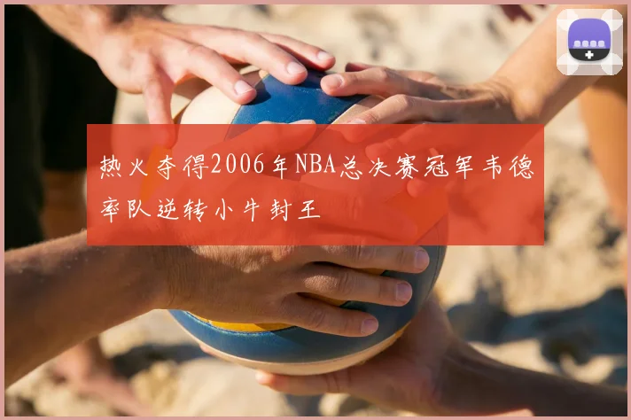 热火夺得2006年NBA总决赛冠军韦德率队逆转小牛封王